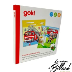 Livre Puzzle pompiers : l'incontournable des puzzles enfant !