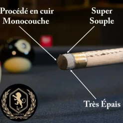 Lord Cue Monocouche Souple 9.5 - 10.5 mm