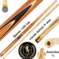 Lord-Cue Nano T800 : la petite queue de billard 130 cm pour un jeune joueur