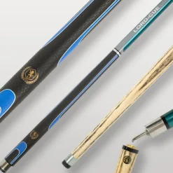 Lord-Cue Xtrem-Shot bleue : une queue 2 en 1 pour performer au Pool Anglais
