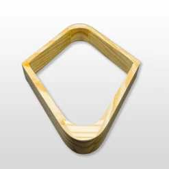 Losange en bois pour billes de 57 mm