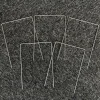 Lot de 5 anneaux pour jeu de croquet