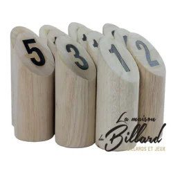 Number kubb original en bois