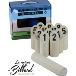 Number kubb original en bois