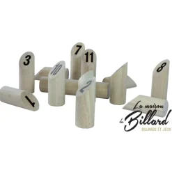 Number kubb original en bois