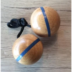PAIRE DE BOULES BLEUES POUR ACCROCHE TOI