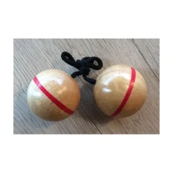 PAIRE DE BOULES ROUGES POUR ACCROCHE TOI