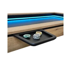 Petite tablette creuse à jetons pour table de jeu