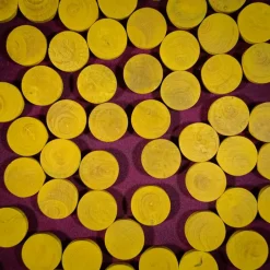 PIONS BUIS 30 X 7 MM JAUNE