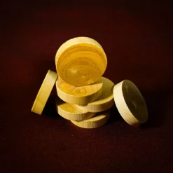 Pions buis 30 x 7 mm Naturel(Jeu Black Hole...)