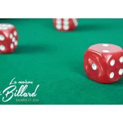 PISTE DE DES MULTI-JEUX Ø 43 CM VERTE