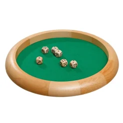PISTE POUR JEU DE DES