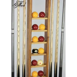 Porte-queues 6 queues vintage + rangement jeu de billes