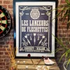 Poster de fléchette