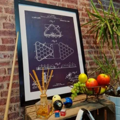 Poster Origine Billard Treiber