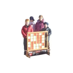 Puissance 4 géant en bois