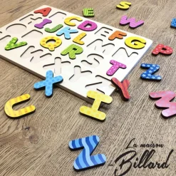 Puzzle alphabet : Apprendre l’alphabet tout en s’amusant