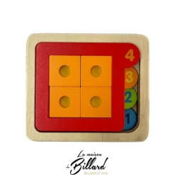Puzzle à couches Goki : le jeu en bois idéal pour apprendre à compter