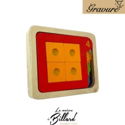 Puzzle à couches Goki : le jeu en bois idéal pour apprendre à compter