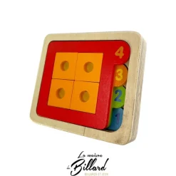 Puzzle à couches Goki : le jeu en bois idéal pour apprendre à compter