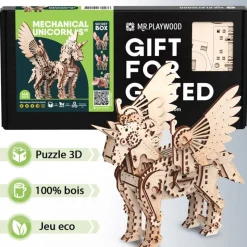 Puzzle 3D Licorne mécanique 