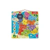 Puzzle en bois carte de France et Régions
