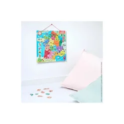Puzzle en bois carte de France et Régions