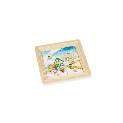 Puzzle en bois 4 saisons - Découvre les saisons de manière ludique