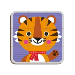 Puzzle magnétique pour composer des animaux et en inventer d’autres
