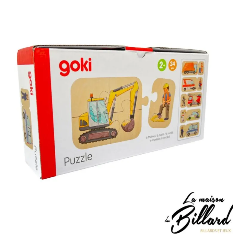 Puzzle Métiers, un superbe jouet en bois pour les enfants dès 2 ans