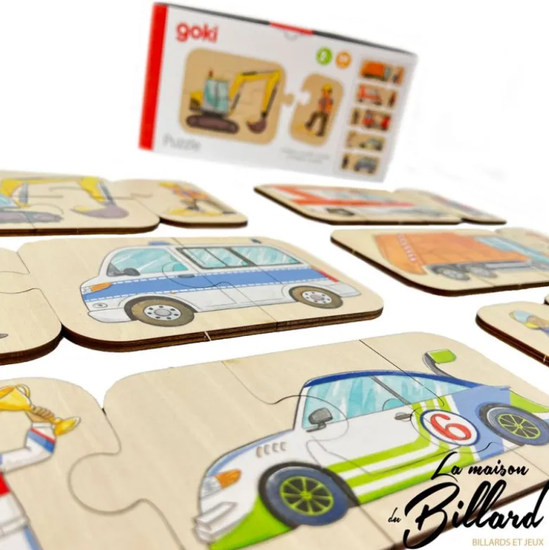 Puzzle Métiers, un superbe jouet en bois pour les enfants dès 2 ans