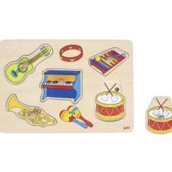 Puzzle sonore musique 5 pièces