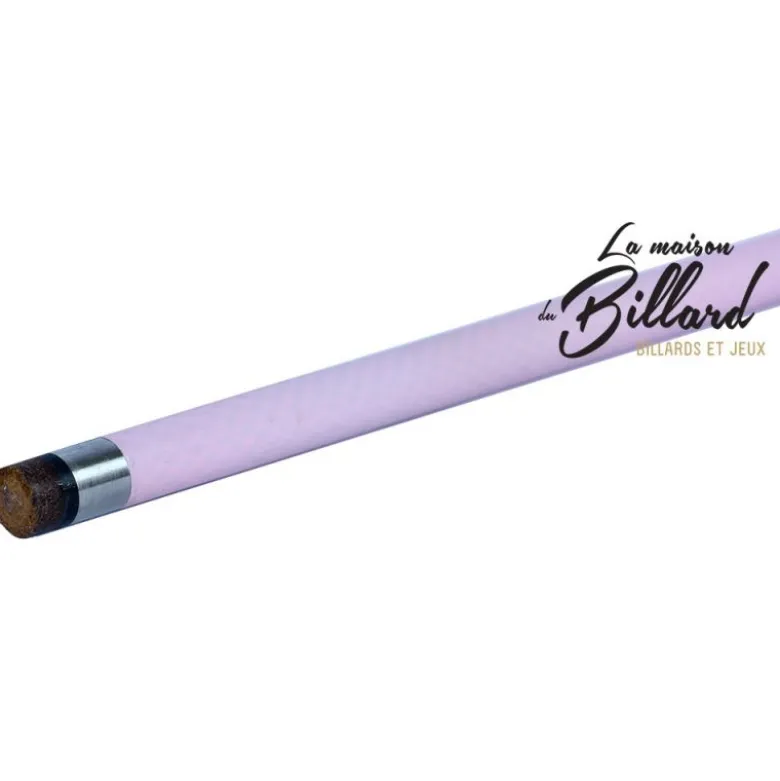 Queue billard pour Fille, Rose style Carbone