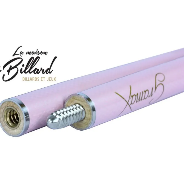 Queue billard pour Fille, Rose style Carbone