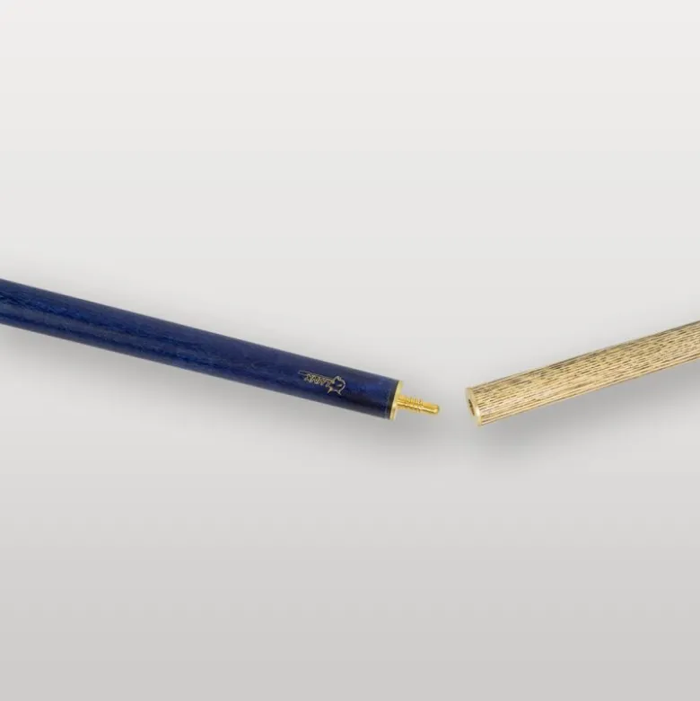 Queue de billard bleu 3 parties 145 - 120 ou 100 cm