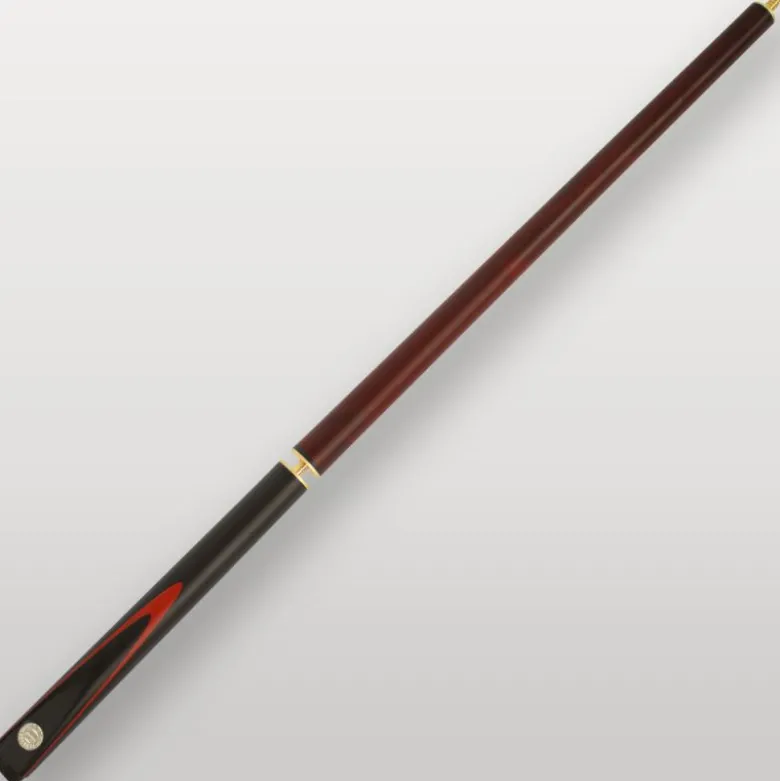 Queue de billard rouge 3 parties 145 - 120 ou 100 cm