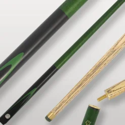 Queue de billard verte Snooker et 8-pool