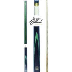Queue de pool verte 3 parties 145 - 120 ou 100 cm