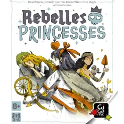 Rebelles Princesses - Jeu de Cartes Drôle et Stratégique pour 3 à 6 Joueurs