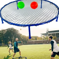 Roundnet Pro : Le trampoline qui se joue avec une balle.