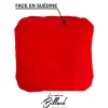 Sac rouge bi-matières pour cornhole grand modèle