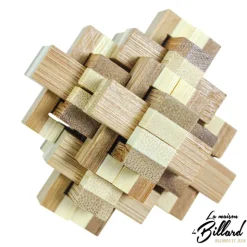 Set de 6 casse-têtes en bambou