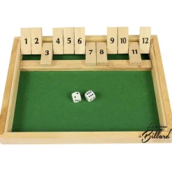 « Shut the Box 12 clapets » : un jeu pour l’apéros, ou faire aimer les maths.