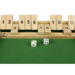 « Shut the Box 12 clapets » : un jeu pour l’apéros, ou faire aimer les maths.