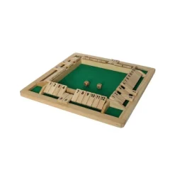 Shut the Box XXL en bois – Version 4 joueurs