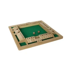 Shut the Box XXL en bois – Version 4 joueurs