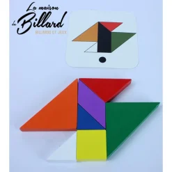 Speed tangram 4 joueurs en bois