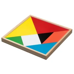 Tangram Géant XL - 184 Défis Inclus | Jeu Éducatif et Ludique
