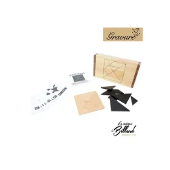 Tangram 2 joueurs : Un jouet en bois pour couple