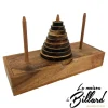 Tour de Hanoï en bois : un jeu qui allie casse-tête et tradition